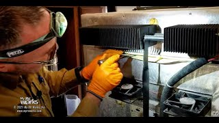 RV Refrigerator Cooling Performance Issues – Cooling Unit Blockage amp Ice Dam issues [upl. by Abil]