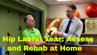 Hip Labral Tear Stretches amp Exercises  Ask Doctor Jo [upl. by Nadoj163]