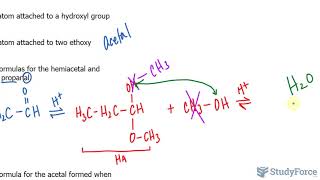 Hemiacetals and Acetals Part 1 [upl. by Eelanaj]