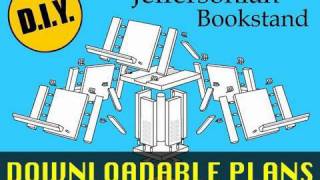 How to Make a Thomas Jefferson Jeffersonian Bookstand with Downloadable Plans [upl. by Cronin]