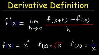 Definition of the Derivative [upl. by Ogeid]