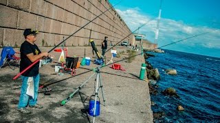 Iniciacion a la pesca de surfcasting [upl. by Tedmund312]