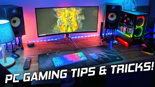 10 AWESOME PC Gaming Tips and Tricks For Your GAMING PC 😁 2020 [upl. by Kling52]