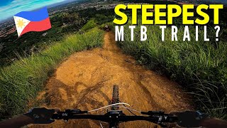 PHILIPPINES STEEPEST MTB TRAIL IVE RIDDEN Trail Ride 1 [upl. by Other]