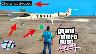 How To Get Airplane in GTA Vice City Hidden Place  GTAVC Secret Plane Cheats amp Myths [upl. by Akinas421]