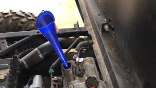 Polaris Ranger 570 Oil Change Procedure [upl. by Ause]