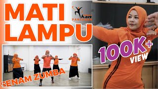 ZUMBA DANGDUT  SENAM MATI LAMPU YUK [upl. by Ivanah203]