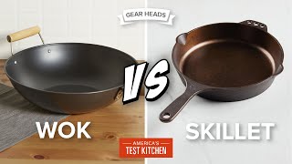 Woks vs Skillets Do You Need Both  Gear Heads [upl. by Georgetta778]