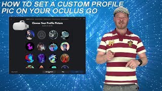 How to set a custom profile pic on your Oculus Go Oculus Go Profile Picture [upl. by Dorsy739]