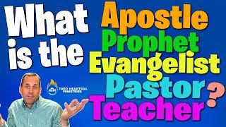 WHAT IS THE 5 FOLD MINISTRY What are Apostles Prophets Evangelists Pastors and Teachers [upl. by Havens]