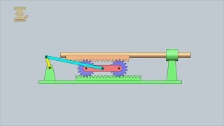 Doublerack GearLever Mechanism 2 [upl. by Kanter948]