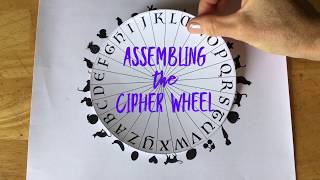 Cipher Wheel How To Assemble And Use A Cipher Wheel To Decode Secret Messages [upl. by Sahcnip]