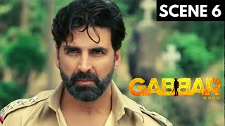 Gabbar Is Back  Scene 7  Gabbar Vs Digvijay Patil   Akshay Kumar  Shruti Hassan  Sunil Grover [upl. by Nirro]