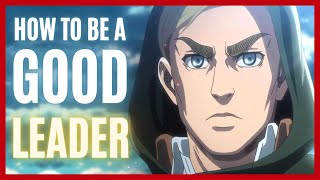 Top 5 Leadership Moments from Erwin Smith in Attack On Titan [upl. by Merfe]