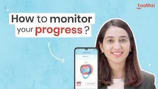 How to monitor your progress  toothsi [upl. by Assecnirp]