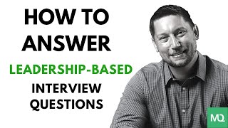 LEADERSHIP Interview Questions and Answers [upl. by Noteloc]