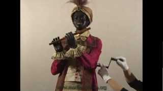 quotFloutistequot Lifesize Flute Player Automaton by A Theroude Paris France c186977 [upl. by Ramma]