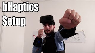 How to setup bHaptics haptic suit [upl. by Neleb427]