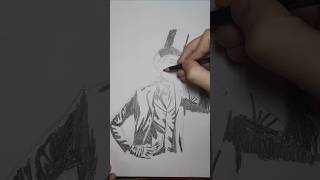 Drawing Josiah Trelawny  RDR2 [upl. by Ettenirt]