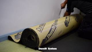 Durafit System double stick carpet installation  Complete Video [upl. by Dorreg]