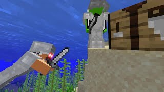 Minecraft Speedrunner VS Hunter Again [upl. by Gabrila]