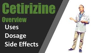 Cetirizine 10 mg Overview  Includes Use Dose Side Effects and Alcohol [upl. by Ezara]