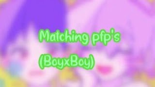 Matching pfps BoyxBoy [upl. by Romo]