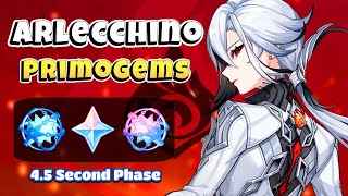 45 Second Phase Primogems Calculation  Genshin Impact [upl. by Heuser]