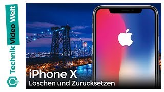 iPhone X Löschen und Zurücksetzen [upl. by Mini]