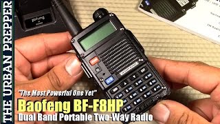 Baofeng BFF8HP Radio Review by TheUrbanPrepper [upl. by Hesta]