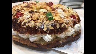 Roscón de Reyes en Monsieur Cuisine Connect ¡El más tierno Con prefermento [upl. by Gaige]