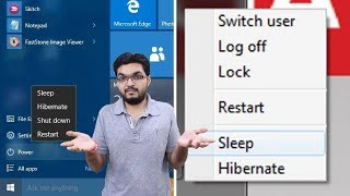 Hibernate vs Sleep vs Hybrid Sleep  Should you Hibernate or Sleep in Hindi [upl. by Niwhsa]