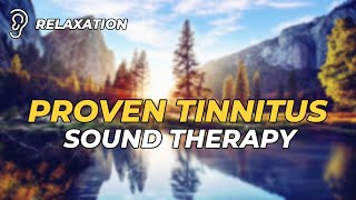 BEST Tinnitus Relief Sound Therapy  Tinnitus Treatment  4 Hours of Home Remedy [upl. by Ardnuaek]