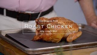 How to roast a chicken with crispy skin [upl. by Henka]