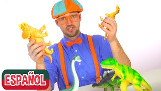 Canción de los dinosaurios  Compilacion  Aprende dinosaurios con Blippi [upl. by Asilec]