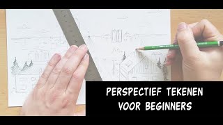 Perspectief tekenen voor beginners [upl. by Ziladnerb]