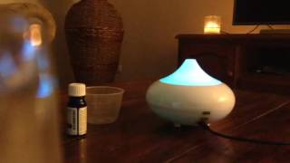 Ultrasonic Aroma Diffuser Instructions [upl. by Znerol895]