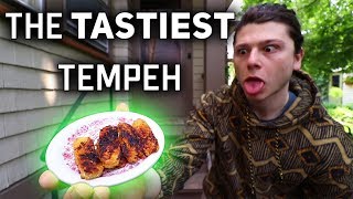 How To Cook Tempeh That ACTUALLY Tastes INCREDIBLE Tempeh Bacon Recipe [upl. by Naillimixam]