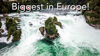 How to visit the Rhine Falls in Switzerland Day Trip from Zurich [upl. by Scotti582]