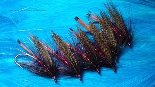 Tying a Dark Mackerel Sea Trout Fly with Davie McPhail [upl. by Kreitman]