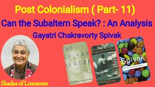 Can the Subaltern Speak  An Analysis [upl. by Auhsej231]