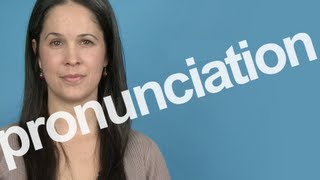 How to Pronounce PRONUNCIATION in American English [upl. by Anaerb]