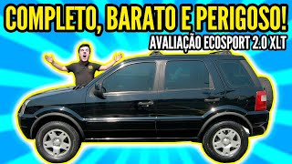 ECOSPORT 20 G1 – SUV de SHOPPING RAIZ BOM e BARATO Avaliação [upl. by Hilten]