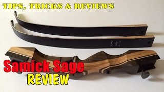 3D Archery  Samick Sage Review [upl. by Acnayb]