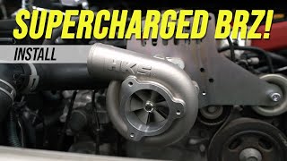 Supercharger gets installed on BRZ [upl. by Scrivens757]