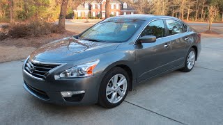 1 Year Owner Review  2014 Nissan Altima 25 SV [upl. by Norraa]