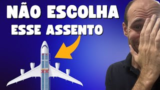 Como escolher o MELHOR ASSENTO do Avião [upl. by Luba]