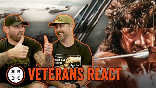 Veterans React to Military Movies [upl. by Niajneb]