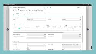 Create a Sales Invoice in Dynamics 365 Business Central [upl. by Aivatra382]