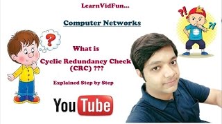 CRC Cyclic Redundancy Check Explained Step by Step Part1 [upl. by Goodkin11]